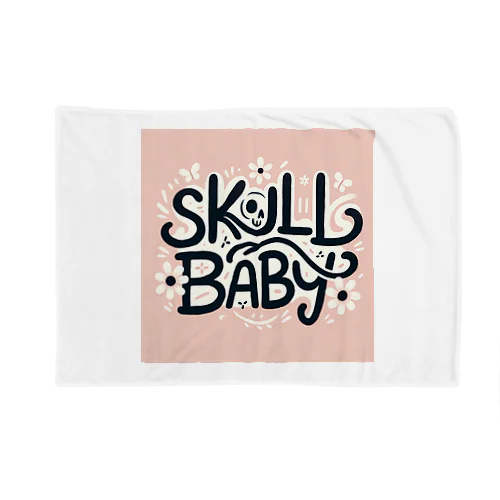 キュートで可愛いSKULLBABY Blanket