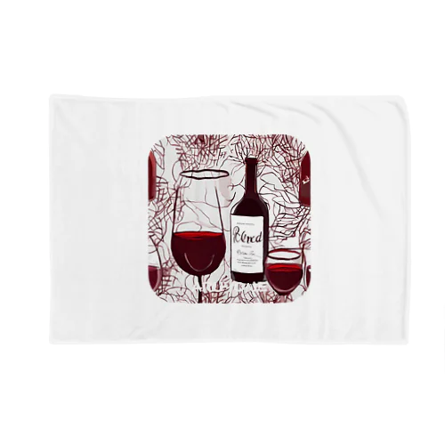 赤ワイン Blanket