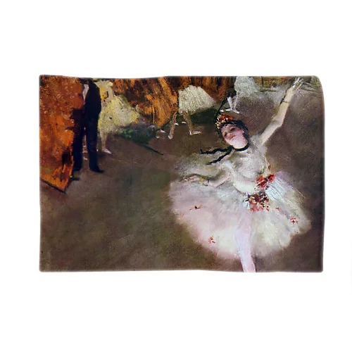 ドガ「舞台の踊り子」エドガー・ドガの絵画【名画】踊り子シリーズ（エトワール）（踊りの花形） Blanket