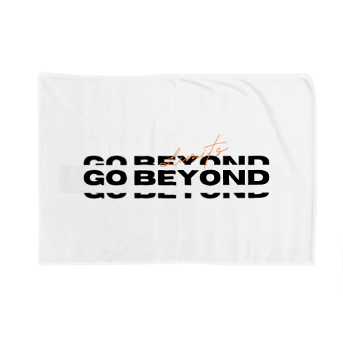 "Beyond Limits" Graphic Tee & Merch 2 ブランケット