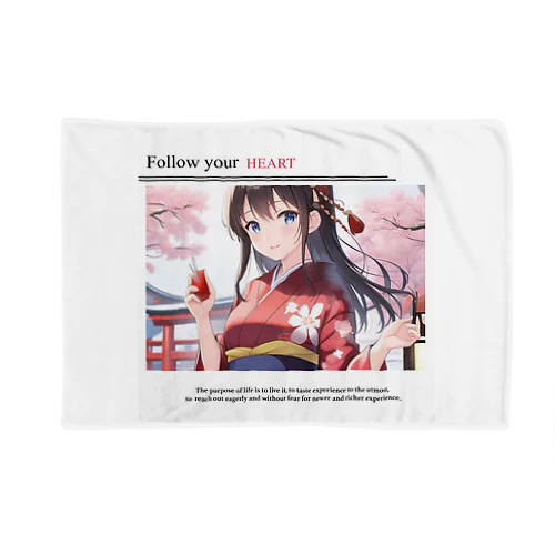 着物女子 Blanket