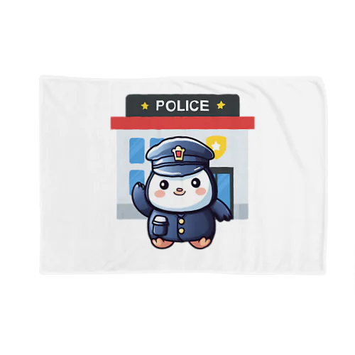 ペンギン警察官 Blanket