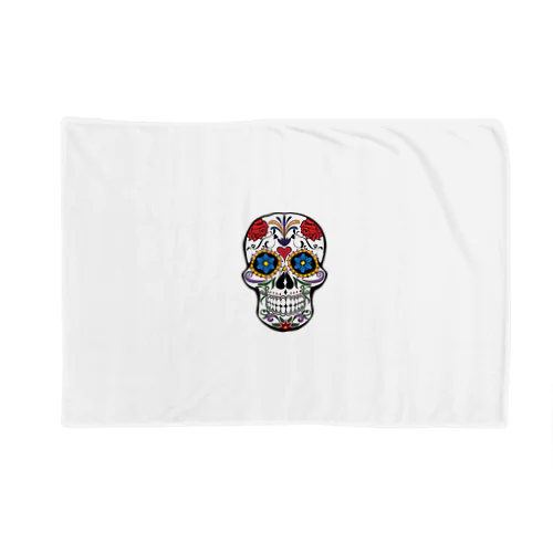 Colorful Skull   カラフル な スカル. はでな 頭蓋骨 Blanket