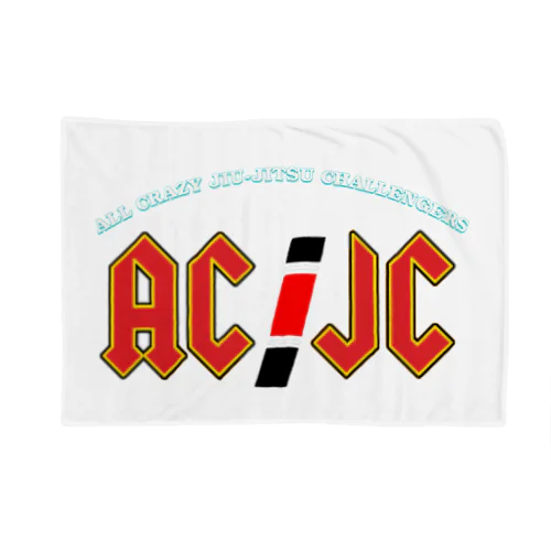 AC/JC curbロゴ ブランケット