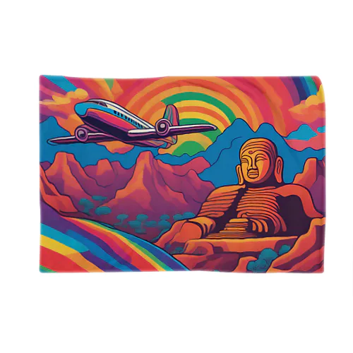 Psychedelic history mix 3 Blanket