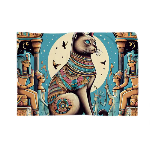 古代エジプトの王様になったネコ Blanket