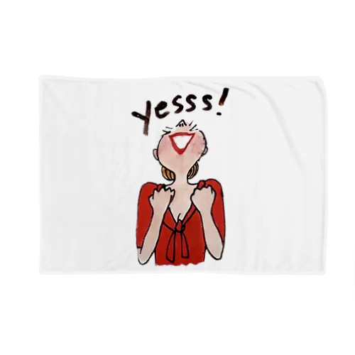 YES! ポジティブWoman Blanket