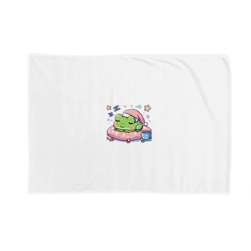 Sleeping frogs(熟睡する蛙) Blanket