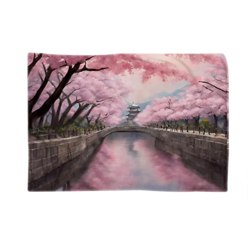 #日本桜 Blanket