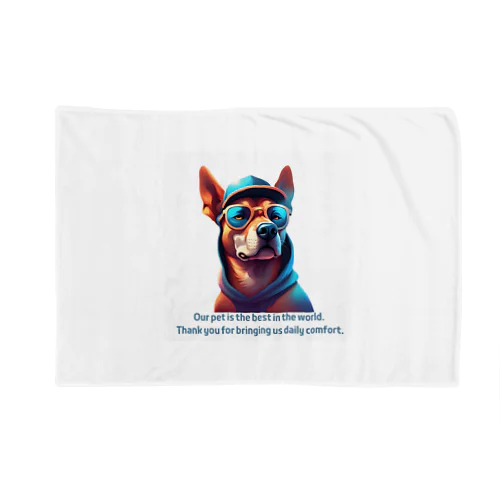 かっこいい犬 Blanket