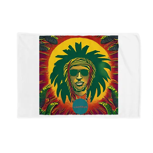 Sun and ReggaeMusic Blanket