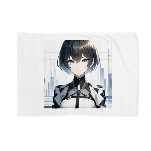 未来的なAI美女 Blanket