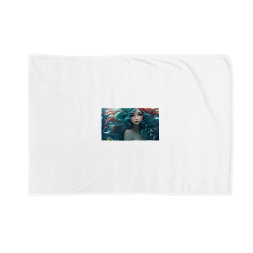 Mint mermaid Blanket