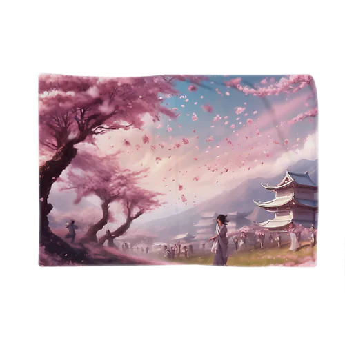 舞い散る桜 Blanket