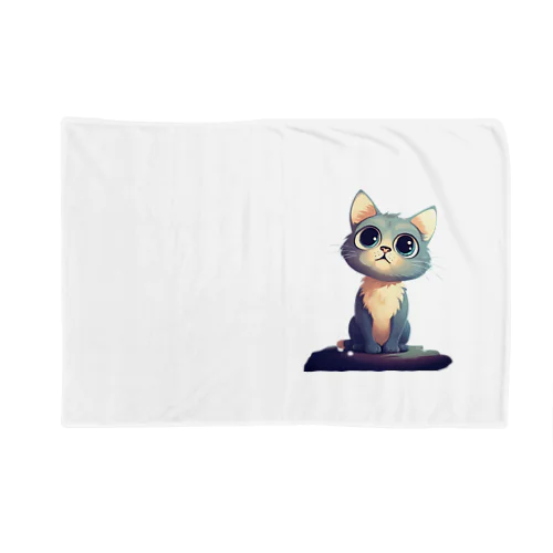 可愛い猫のイラストグッズ Blanket