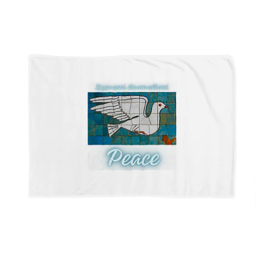 Peace　平和の鳩 Blanket