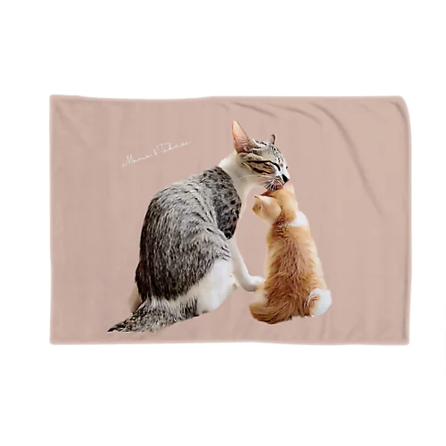 ももおじ家グッズ　（momo&takeshi） Blanket