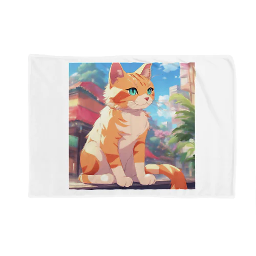 窓辺に佇む、かわいらしい猫ちゃんの姿🐱✨ Blanket