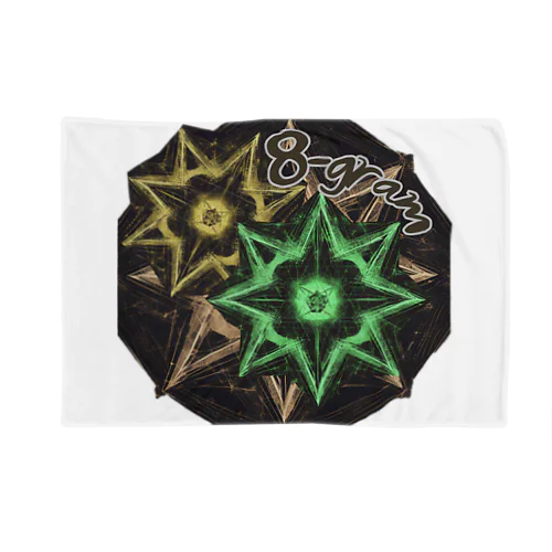 【Abstract Design】8-gram 八芒星🤭 Blanket