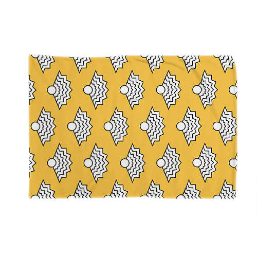 NIMAFUKU (Pattern - Yellow) ブランケット