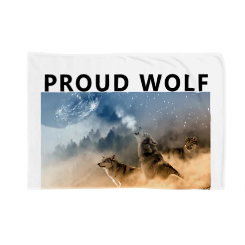 PROUD WOLF Blanket