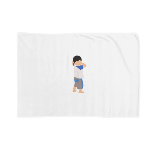 だるまさんがころんだをする子ども Blanket