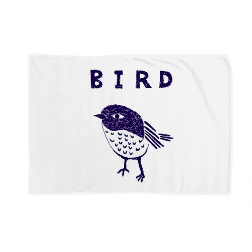 トリマニア専用デザイン「BIRD」（Tシャツ・パーカー・グッズ・ETC） ブランケット