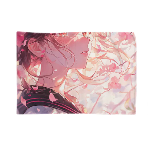 桜と私ラフルール1859 Blanket