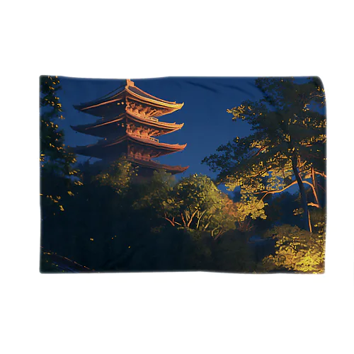 五重塔　なでしこ1478 Blanket