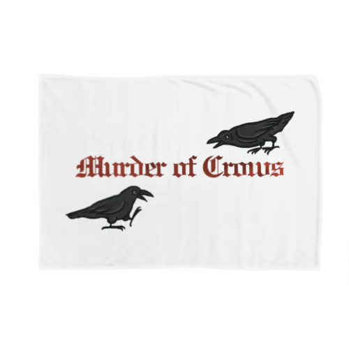 Murder of Crows Blanket