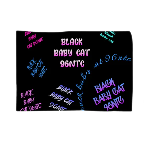 black baby cat Blanket