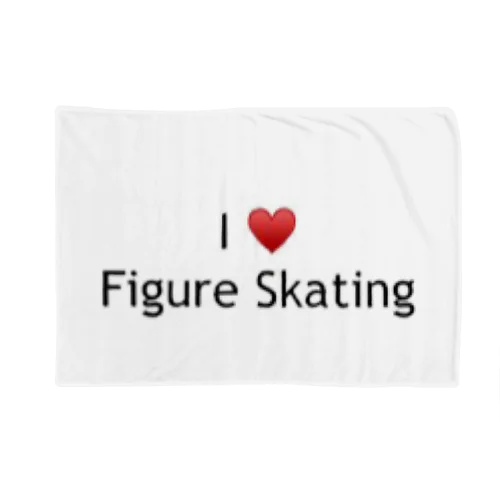 I♥️Figure Skating  Blanket