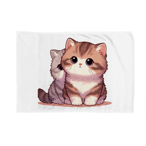 かわいい子猫の兄弟 Blanket