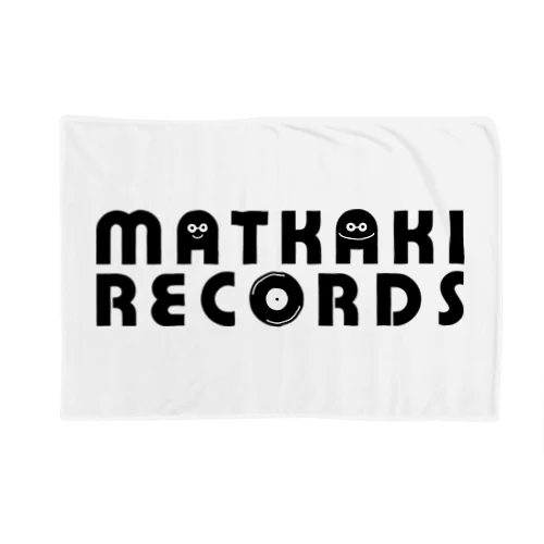 MATKAKI RECORDSロゴ ブランケット