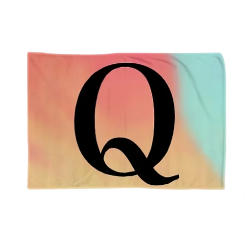 QUEEN'S RUSHのQブラック Blanket