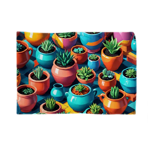 彩られた植木鉢 Blanket