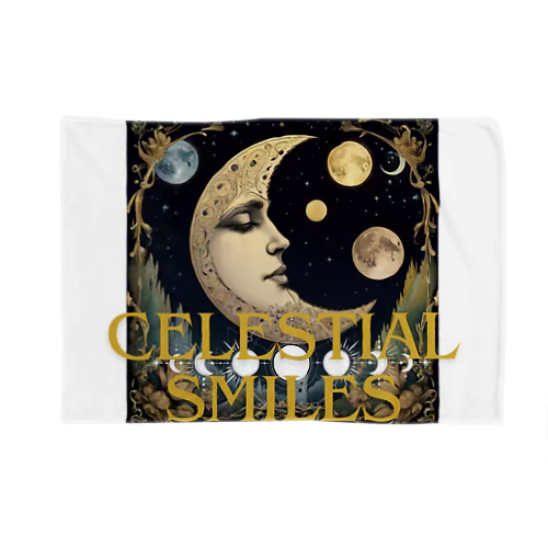 「Celestial Smiles（天空の微笑み）」 ブランケット