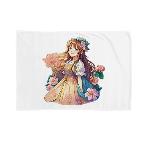 花の少女 Blanket