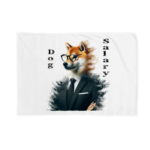 仕事　犬 Blanket