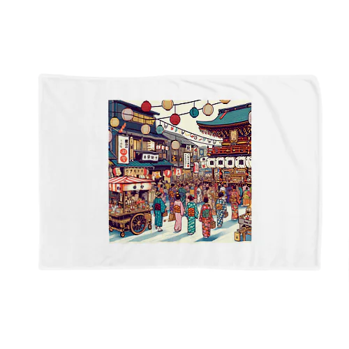 日本の祭り Blanket