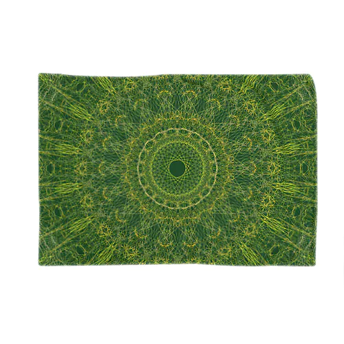 緑　癒しの曼荼羅　 Blanket