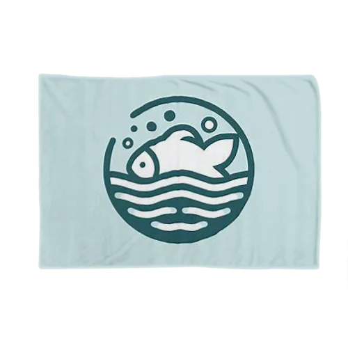 シンプルなお魚 Blanket