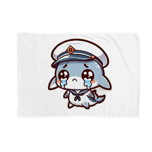 泣き顔水兵イルカの航海 Blanket