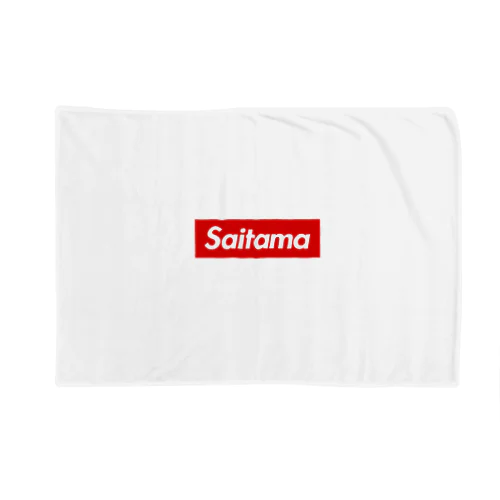 Saitama さいたま　埼玉　ボックスロゴ Blanket