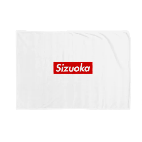 Sizuoka　静岡　ボックスロゴ Blanket