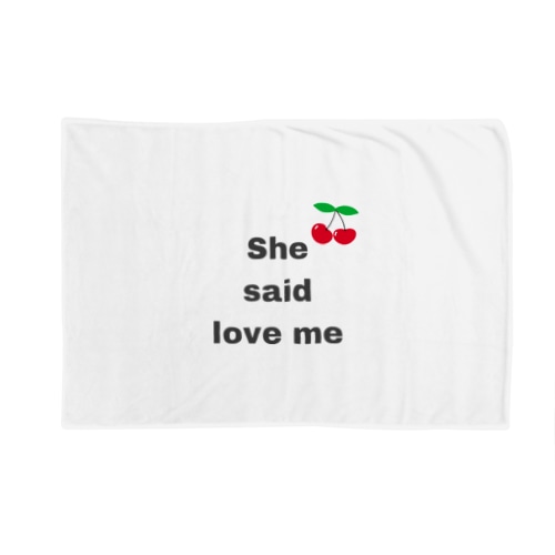 shesaidloveme Blanket