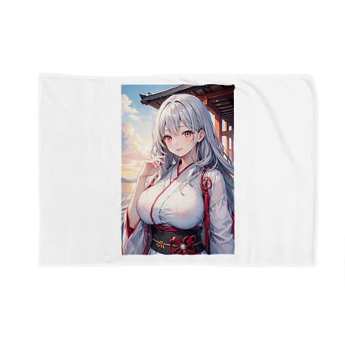 綺麗な巫女 Blanket