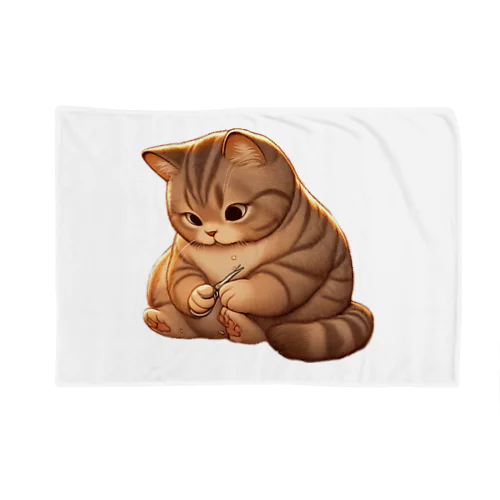爪を研ぐ猫 Blanket