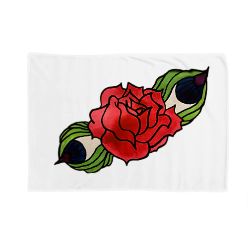 薔薇デザイン Blanket