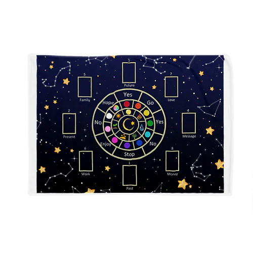 占いクロス 星空観察 Blanket